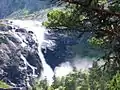 Nykkjesøyfossen falls, 160 feet