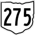 State Route 275 marker