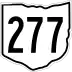 State Route 277 marker