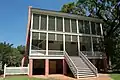 Contemporary view of Oakley Plantation House, for which Koch designed the restoration