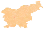 The location of the Municipality of Log-Dragomer