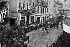 Greek troops with Allies during the occupation of Constantinople