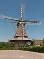 Oerle, windmill: korenmolen Sint Jan