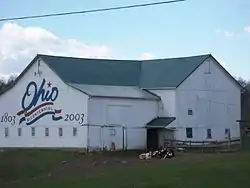 Bicentennial Barn along Route 171 at 43