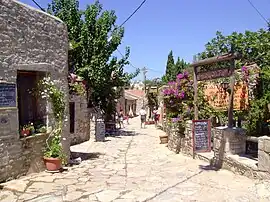 A street view in Old Datça