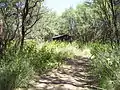 An old shack along Cienega Creek.