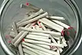 FAGS/FADS(c. early 1990s) candy alone with "lit" red tips