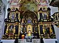 Church main altar, devoted to St. Mary