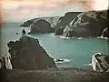 Autochrome seascape.