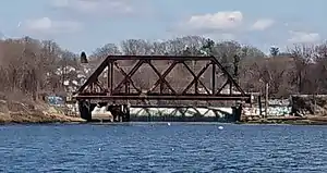 Omega Pond Railroad Bridge