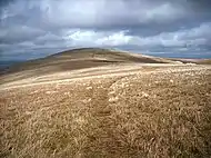 Looking along the ridge from Green Side towards Hart Side