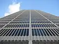 Façade looking up from Woodward Avenue