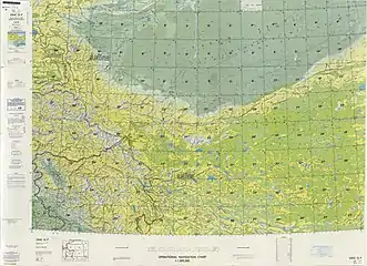 From the Operational Navigation Chart; map including Artux (A-t'u-shih) (DMA, 1980)