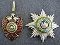 Grand Cross set of insignia.