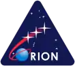 Emblem of the Orion spacecraft