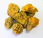 Orpiment from Racha, northern Georgia region