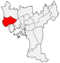 Location of Bydel Ullern