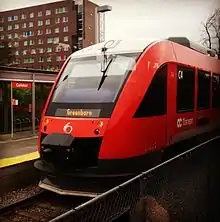 Coradia LINT O-Train in Ottawa, Ontario, Canada