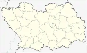 Kolyshley is located in Penza Oblast