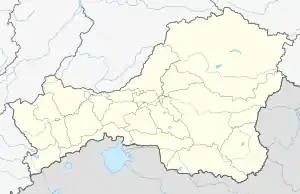 Khandagayty is located in Tuva Republic