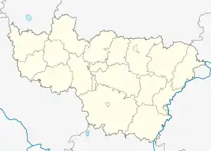 Gus-Khrustalny is located in Vladimir Oblast