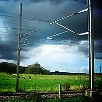 Overhead lines on Swiss Federal Railways