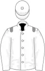 White, grey epaulets