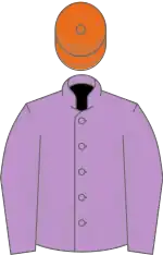 Mauve, orange cap