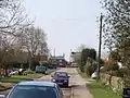 Oxford Road looking West towards Red Lion Public House