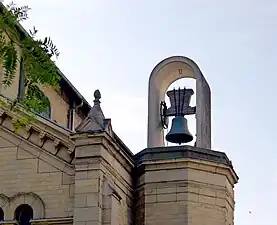 The bell tower with the Bell of Sevastopol.