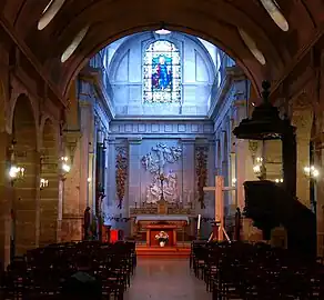 The choir and main altar