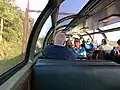 Dome car interior