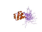 1wxp: Solution structure of the death domain of nuclear matrix protein p84