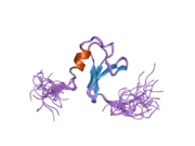 2dk7: Solution structure of WW domain in transcription elongation regulator 1