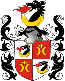 The coat of arms of Ścibor from Ściborzyce