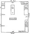 Plan of an Ainu cise