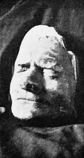 Isaac Newton's death mask