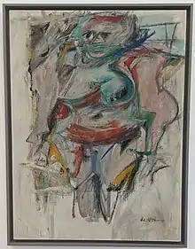 Woman Standing - Pink, 1954-5 Willem de Kooning