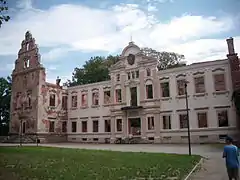 Schaffgotsch Palace ruins in 2010