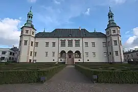 Palace of the Kraków Bishops in Kielce, garden facade