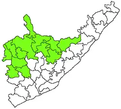 Palalkonda revenue division in Srikakulam district