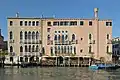 Palazzo Giustinian Pesaro and Ca' Sagredo, facades on Grand Canal.