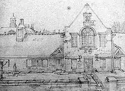 Palmer's Almshouses, William Capon, 1817