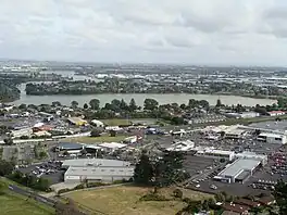 View of Panmure Basin from Maungarei