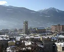 Panoramic view Sondrio