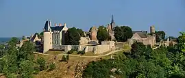 A general view of Sainte-Suzanne