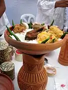 Panta bhat with Ilish Bhaja and Bhurta, popular Bengali New Year meal