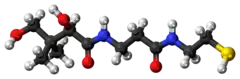 Pantetheine molecule