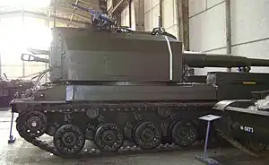 Panzerkannone 68 side view