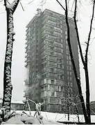 Torre del Parco, Milan (1953–56, with Franco Longoni). Photo by Paolo Monti